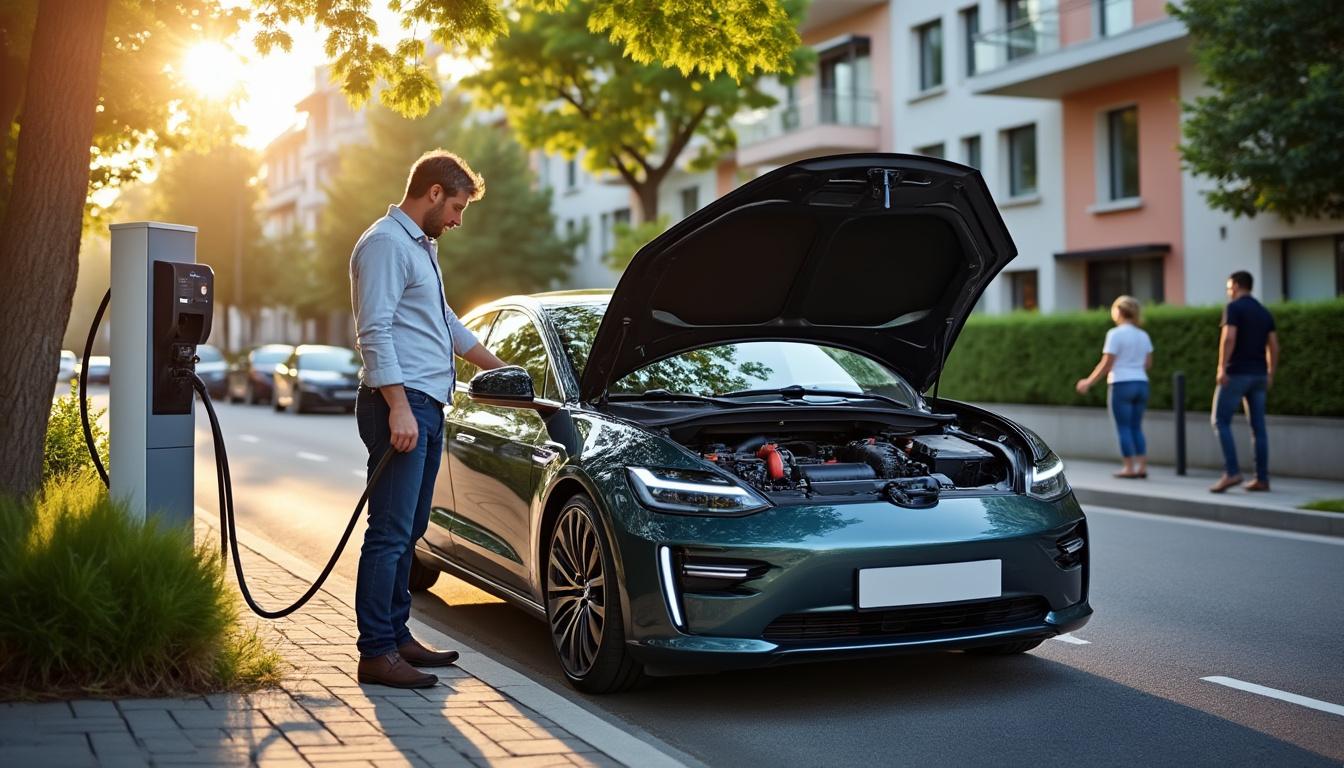 Illustration: Définition et principe de base d’une voiture électrique
