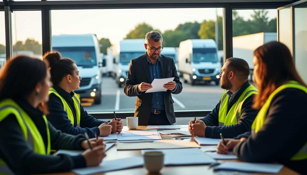 Comment organiser une session de formation au transport : guide complet