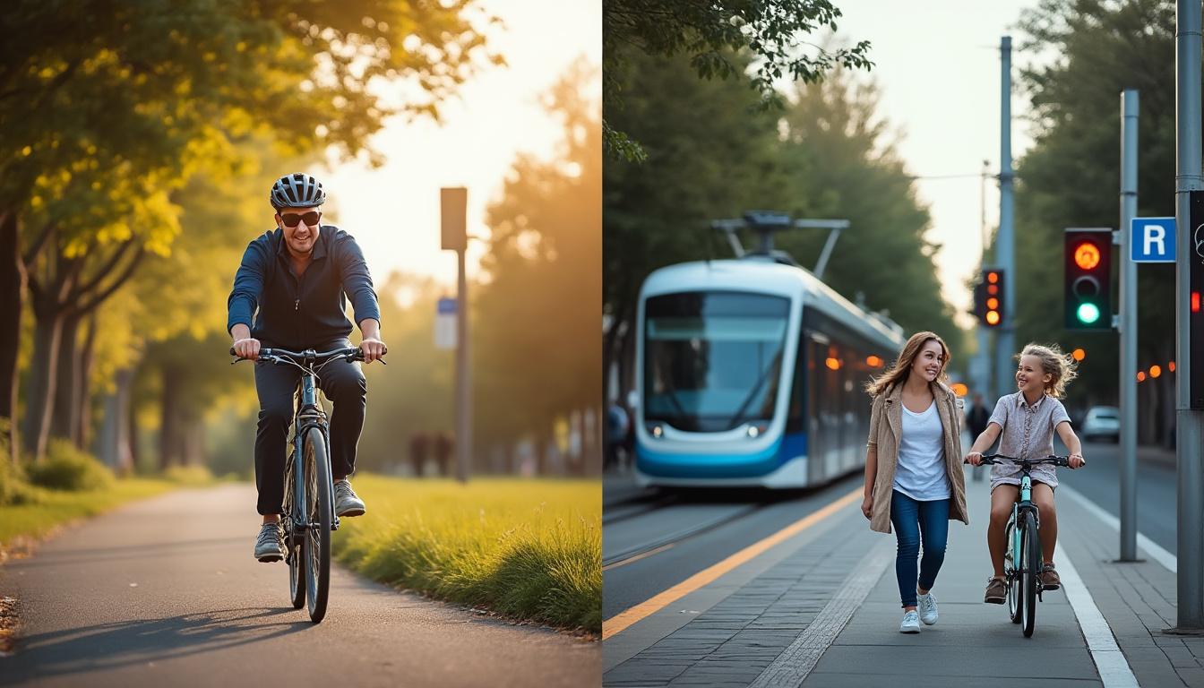 Illustration: Comprendre les différences entre la mobilité douce et la mobilité active : définitions et concepts clés