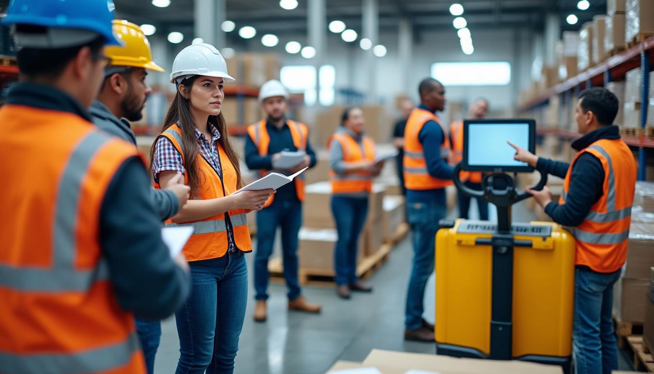 Illustration: Les enjeux et le contexte sectoriel de l’importance de la formation continue dans la logistique