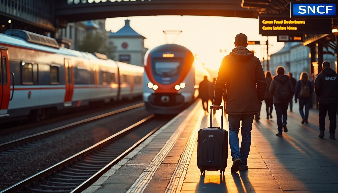 Illustration: Présentation générale du trajet ferroviaire et définitions