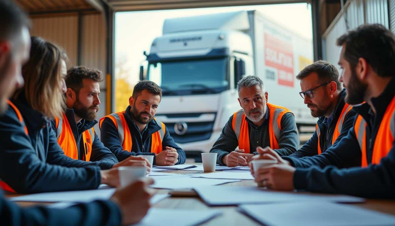Illustration: Accords NAO et disparités d’augmentation du salaire dans le transport routier en 2025