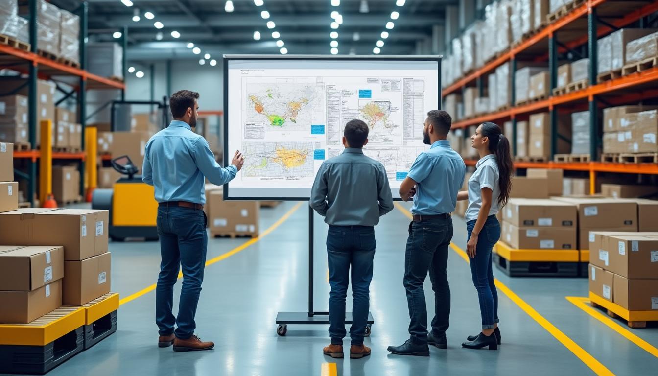 Illustration: Cartographier et analyser les flux dans une chaîne logistique courte