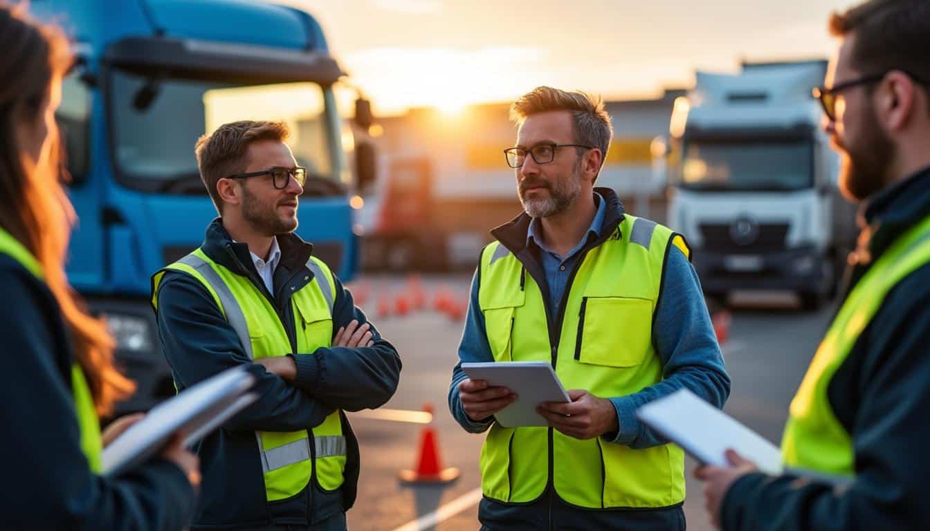 Illustration: Définition et enjeux de la formation à la sécurité dans le transport routier