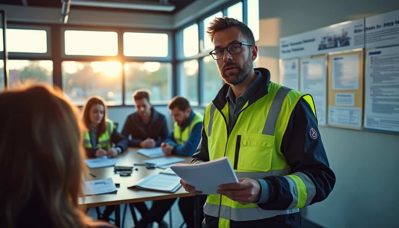 Illustration: Cadre réglementaire et obligations légales de la formation à la sécurité dans le transport routier