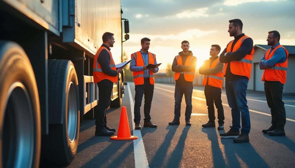 Formation à la sécurité dans le transport routier : guide complet