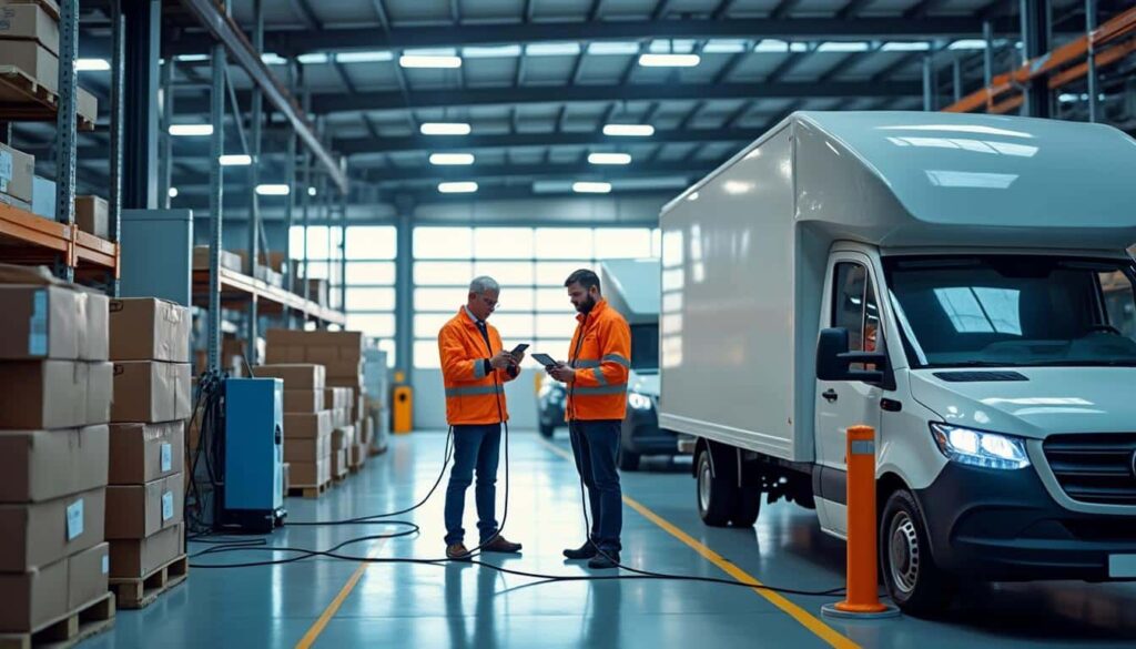 Le futur des flottes électriques dans la logistique : enjeux et solutions