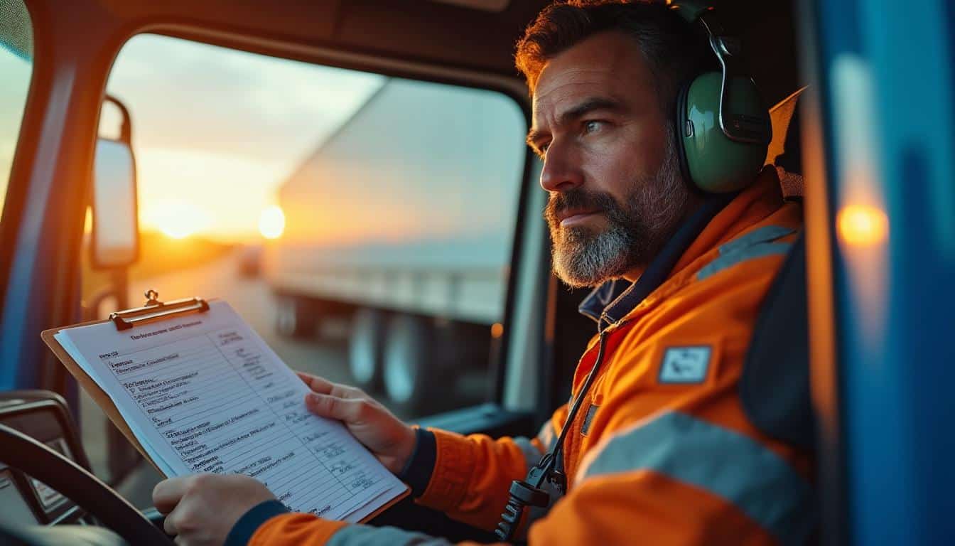Illustration: Présentation de la grille de salaire du transport routier en 2024