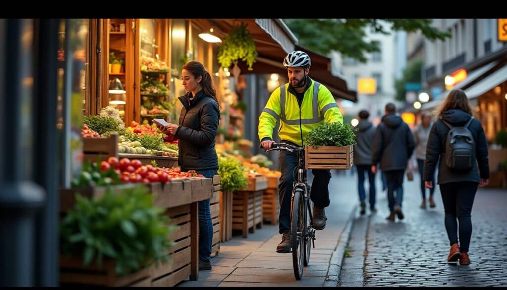 Logistique urbaine et circuits courts alimentaires : enjeux et solutions
