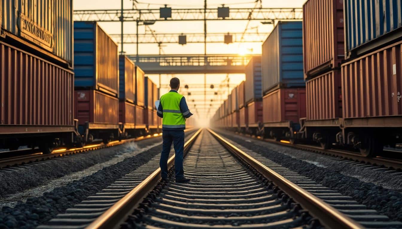 Illustration: Organisation du transport de fret ferroviaire