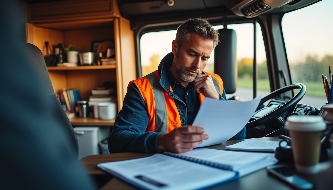 Illustration: Définition de la déduction forfaitaire spécifique dans le transport routier