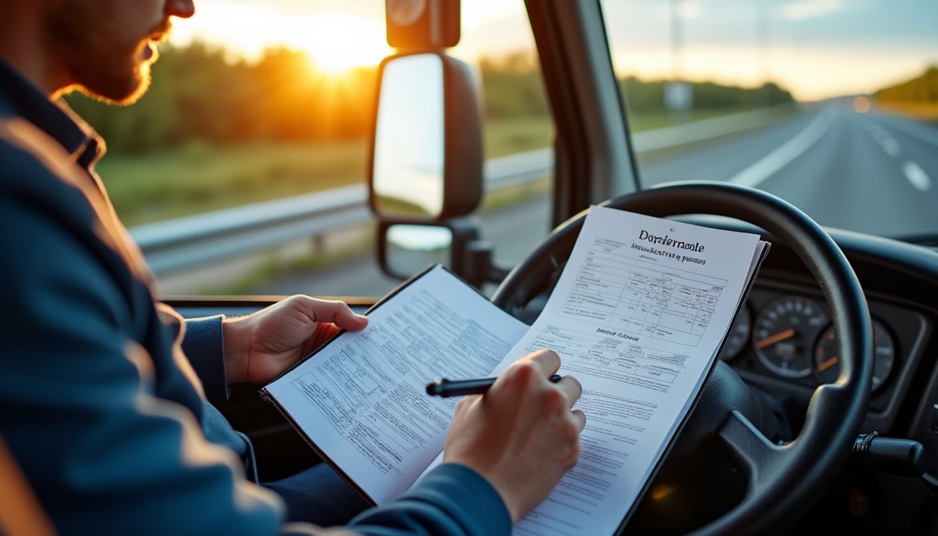 Illustration: Définition et rôle des frais de route dans le transport routier