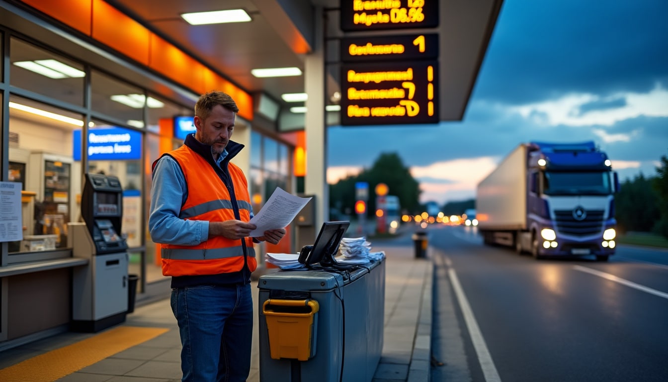 Illustration: Les différentes catégories de frais de route dans le transport routier