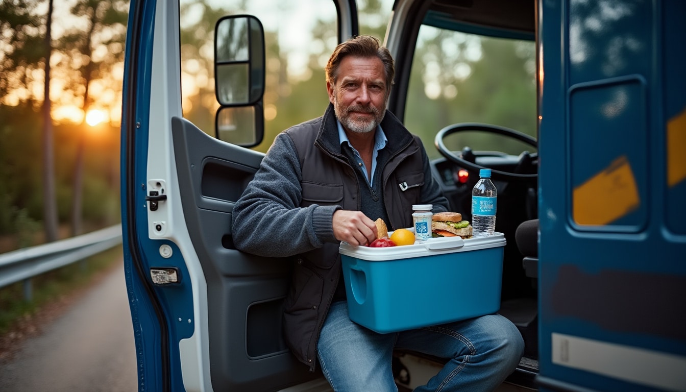 Illustration: Définition du panier repas dans le transport routier et sa finalité