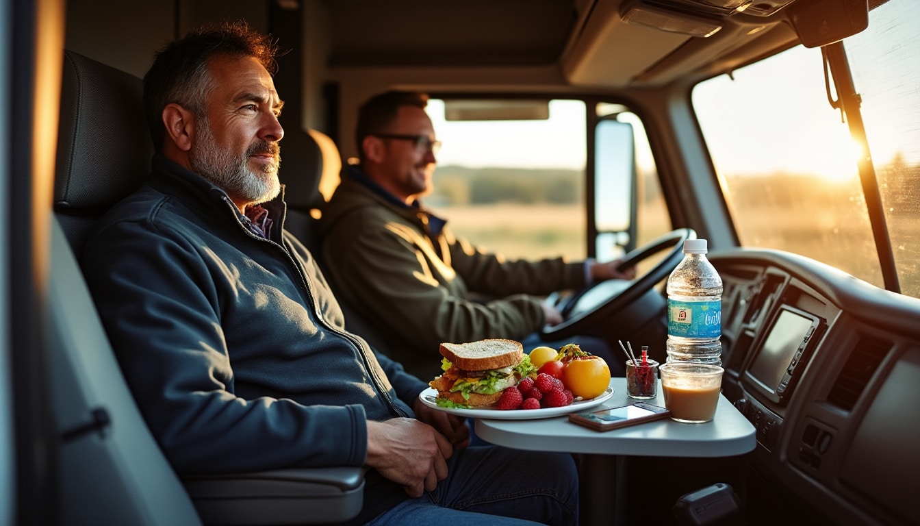 Illustration: Conditions d’attribution du panier repas en fonction des horaires de travail dans le transport routier