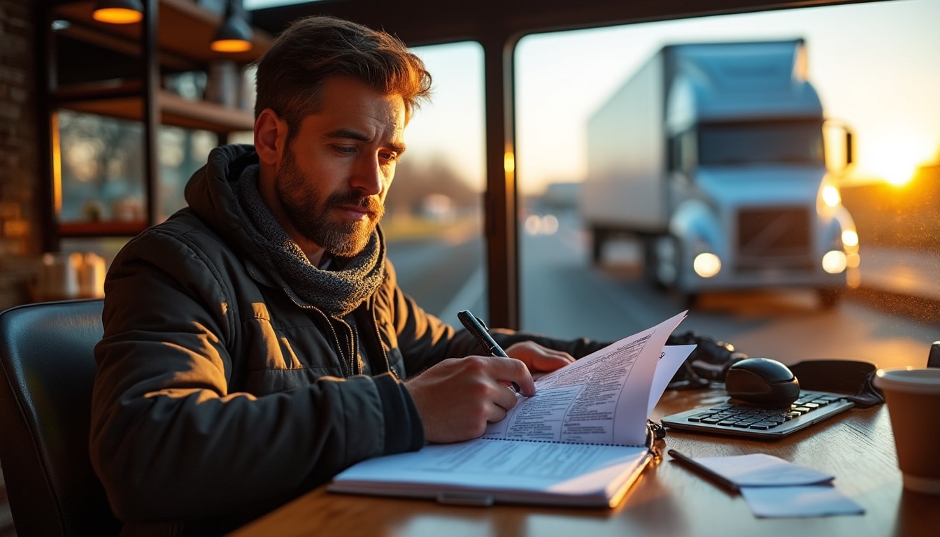 Illustration: Comprendre le contrat de 186 heures dans le transport routier : définition et enjeux