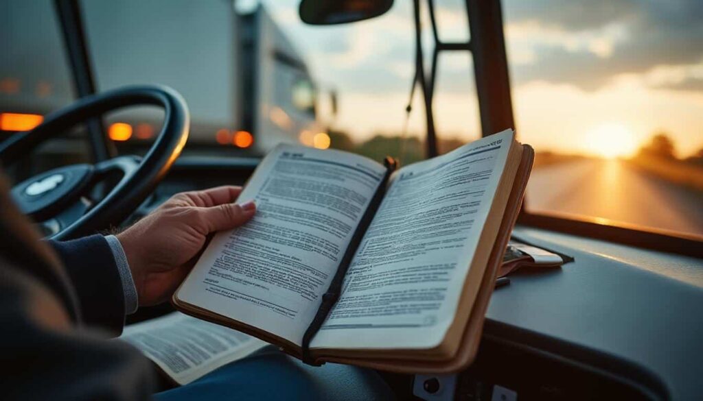 Les frais de route dans le transport routier au journal officiel : règles et barèmes 2024