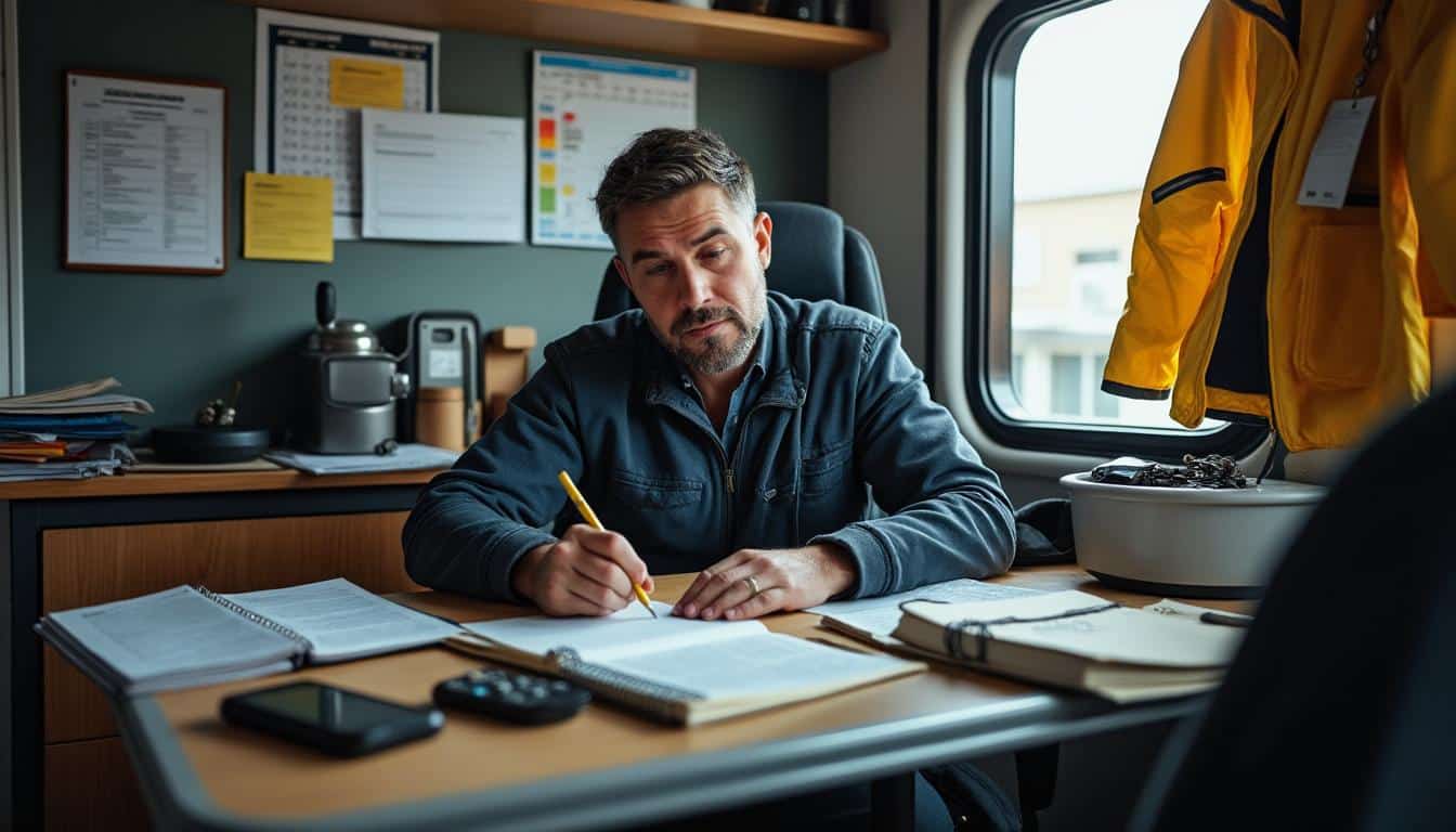 Illustration: Comprendre la lettre de démission dans le transport routier et son cadre légal
