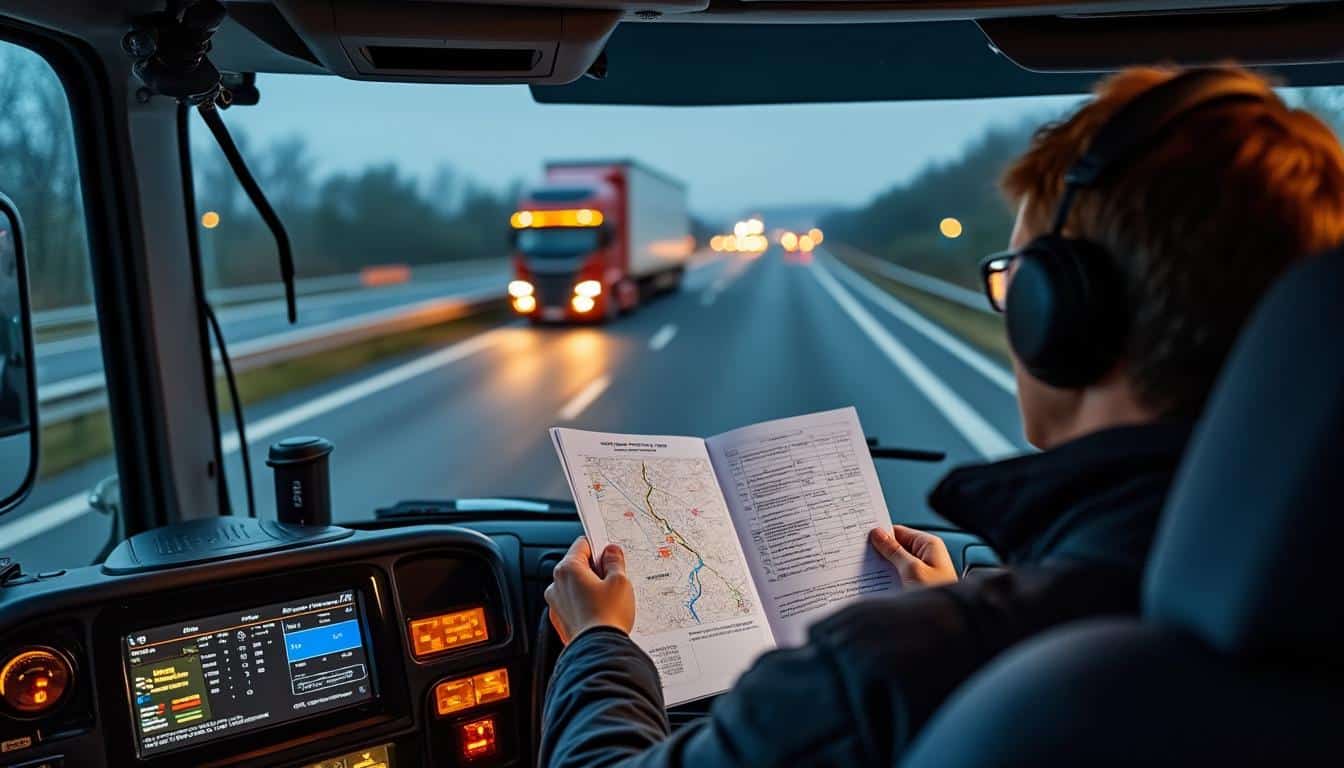 Illustration: Comprendre les frais de route dans le transport routier en 2024