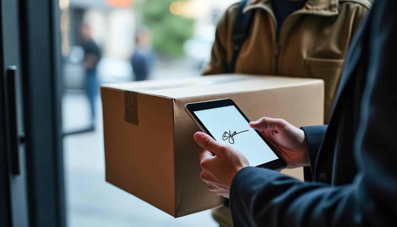 Suivi d’expédition avec signature manquante comme preuve fiable