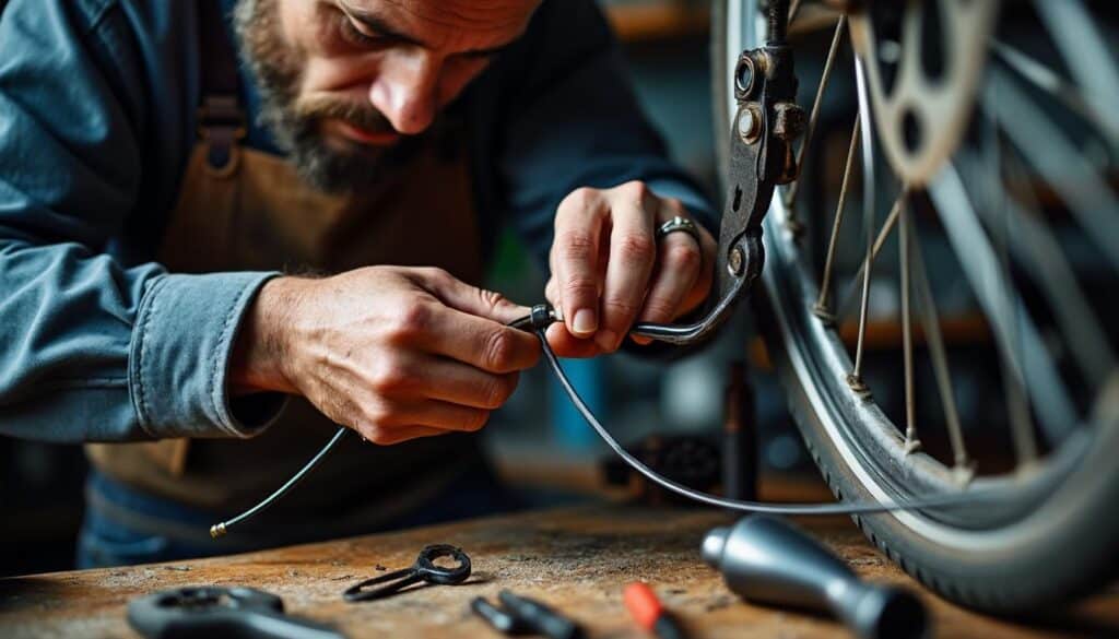 Comment réparer les freins sur un vélo cargo