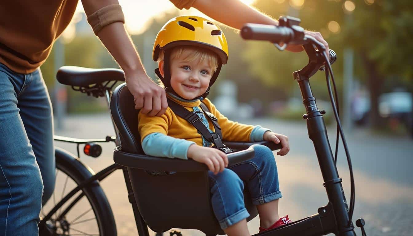 Garantir la sécurité des enfants à bord d'un vélo cargo