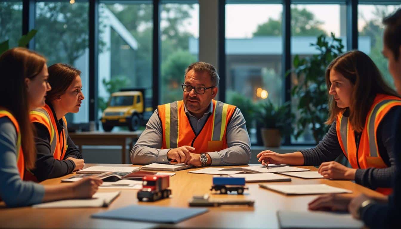 Illustration: Comprendre la négociation annuelle obligatoire dans le secteur du transport routier