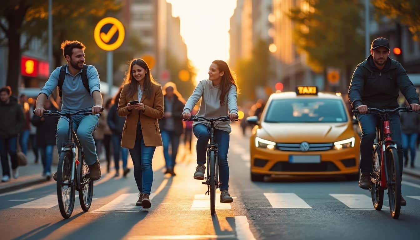 Illustration: Comprendre les options disponibles pour remplacer le taxi traditionnel