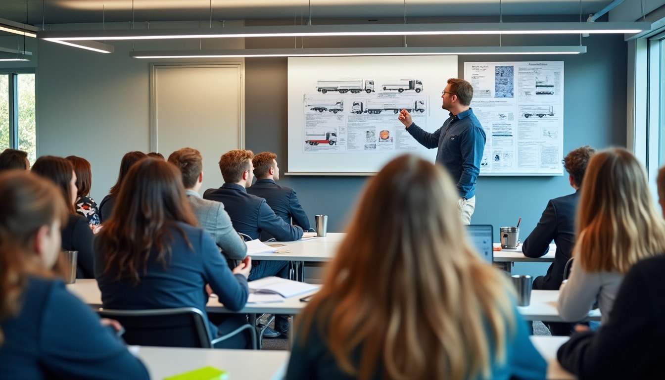Illustration: Comprendre la formation initiale minimale obligatoire pour les conducteurs professionnels