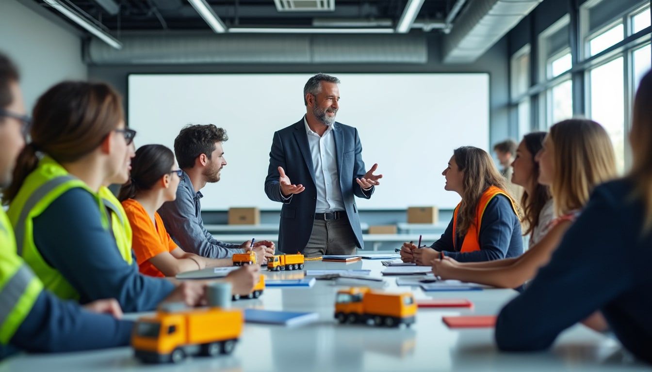 Illustration: Comprendre l’objectif et le cadre légal de la formation initiale pour conducteurs professionnels