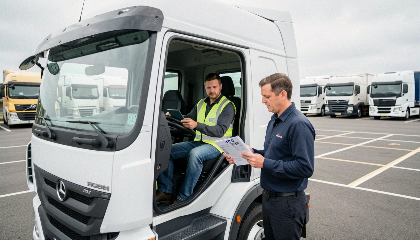 FCO et permis poids lourd : comprendre le parcours